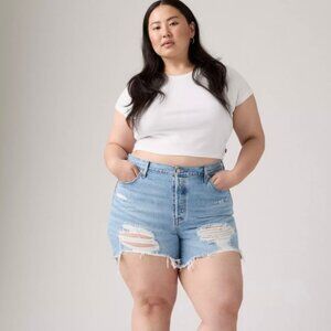 LEVI'S : 501 Original Fit Women's Denim Shorts (Size: 20W) NWT